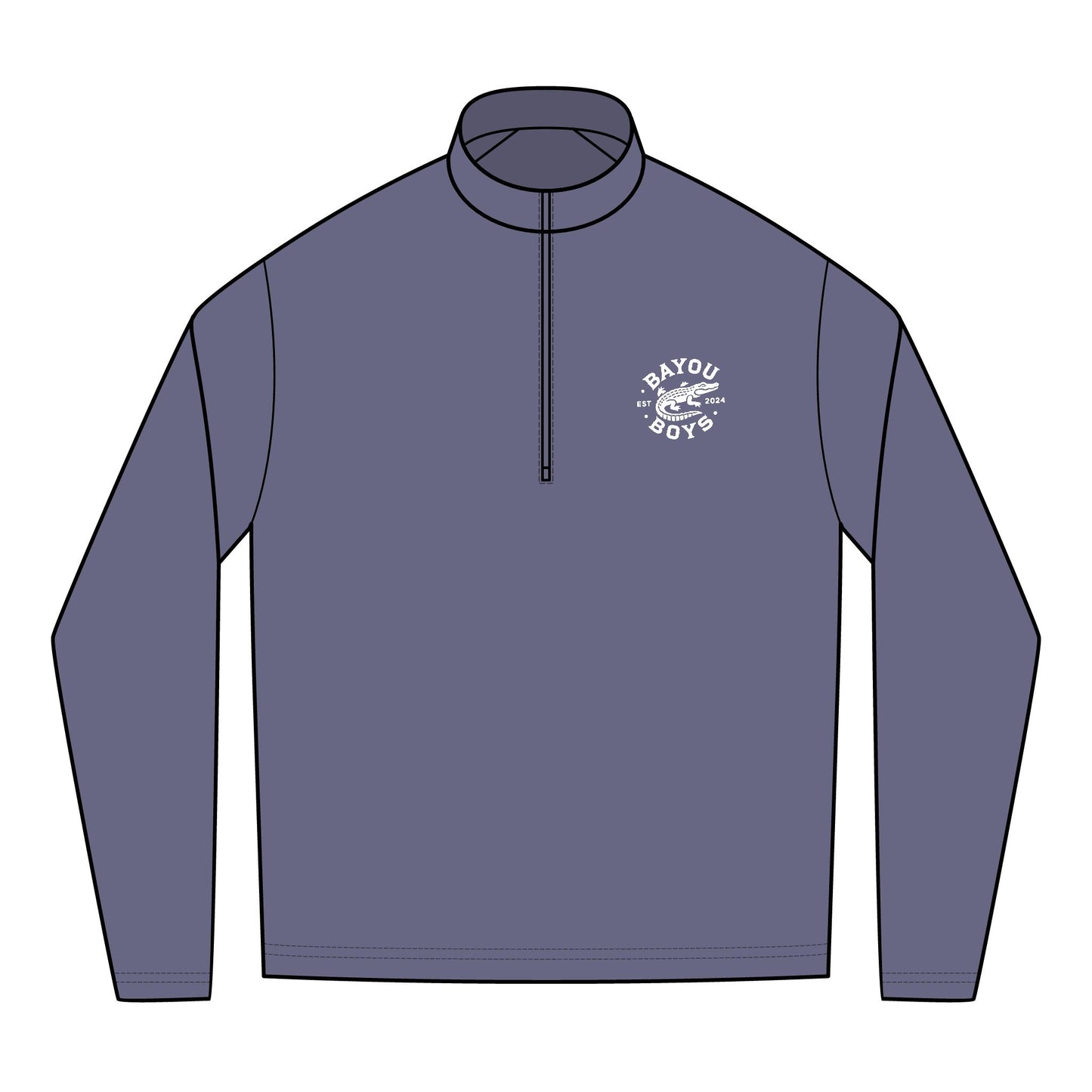 Bayou Boys Quarter-Zip Pullover