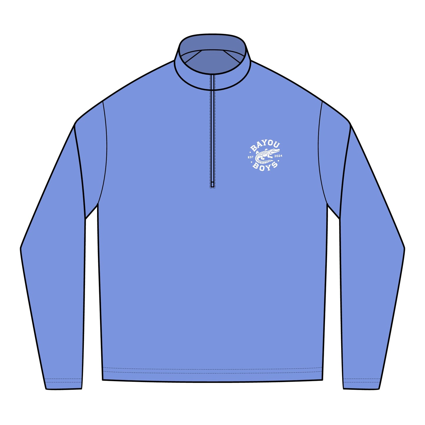 Bayou Boys Quarter-Zip Pullover